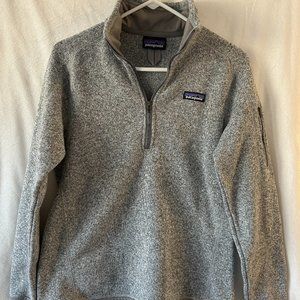 Patagonia Womens Better Sweater 1/4 Zip Fleece Pullover Size Small